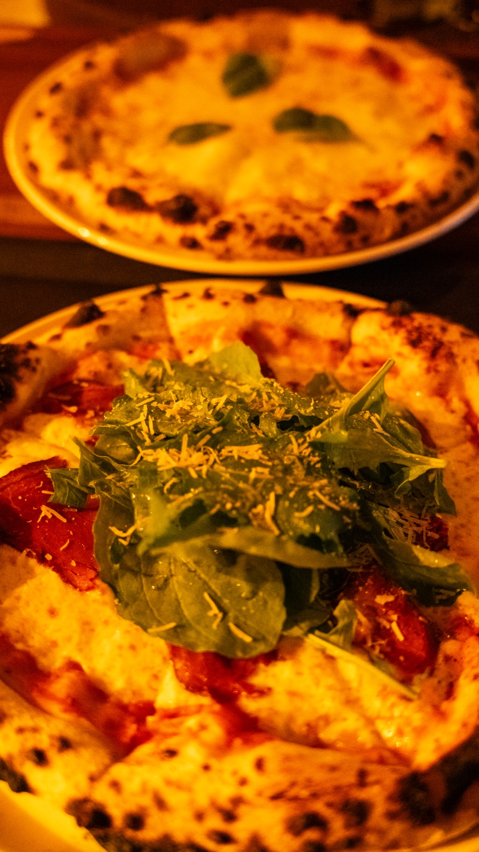 Odun fırınında pizza
